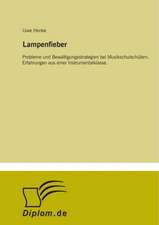 Lampenfieber