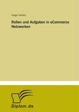 Rollen und Aufgaben in eCommerce Netzwerken