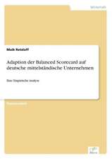 Adaption Der Balanced Scorecard Auf Deutsche Mittelstandische Unternehmen: Goodwill and Other Intangible Assets