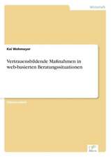 Vertrauensbildende Massnahmen in Web-Basierten Beratungssituationen: 2000