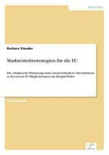 Markteintrittsstrategien Fur Die Eu