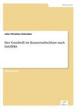 Der Goodwill im Konzernabschluss nach IAS/IFRS