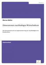 Dimensionen Nachhaltigen Wirtschaftens: 2002