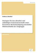 Strategien Fur Den Aktuellen Und Zukunftigen Seniorenreisemarkt Unter Besonderer Berucksichtigung Potentieller Multimorbiditat Der Zielgruppe