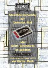 Streichholzschachtel mit Dutschke-Bild