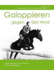 Galoppieren gegen den Wind