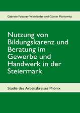 Nutzung von Bildungskarenz und Beratung im Gewerbe und Handwerk in der Steiermark