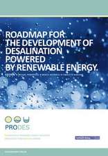 Roadmap for the development of desalination powered by renewable energy