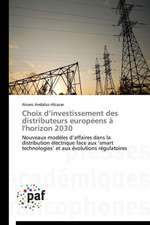 Choix d¿investissement des distributeurs européens à l'horizon 2030