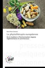 La phytothérapie européenne