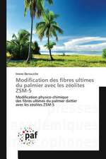 Modification des fibres ultimes du palmier avec les zéolites ZSM-5