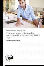 Etude et superrviisiion d¿un variateur de vitesse POWERFLEX 700