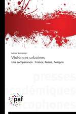 Violences urbaines