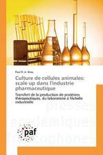 Culture de cellules animales: scale up dans l'industrie pharmaceutique