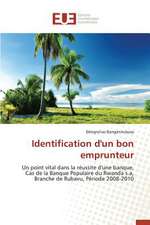 Identification D'Un Bon Emprunteur