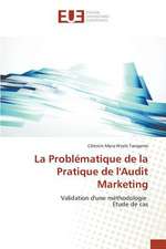 La Problematique de La Pratique de L'Audit Marketing: Amelioration Des Mecanismes de Tolerances Aux Fautes