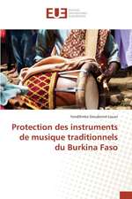 Protection Des Instruments de Musique Traditionnels Du Burkina Faso