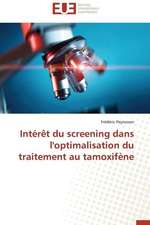 Interet Du Screening Dans L'Optimalisation Du Traitement Au Tamoxifene: Mesure Et Determinants