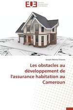 Les Obstacles Au Developpement de L'Assurance Habitation Au Cameroun: Des Freres Pas Comme Les Autres