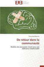 de Retour Dans La Communaut