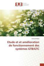 Etude Et Et Amelioration de Fonctionnement Des Systemes Gtb/Gtc: H Par Procede Pecvd