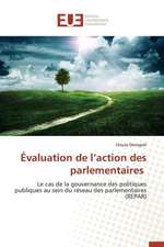 Evaluation de L'Action Des Parlementaires: Codage Et Simulation