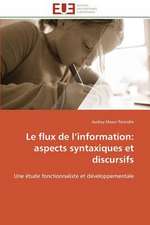 Le Flux de L Information