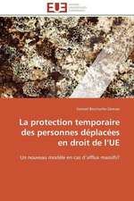 La Protection Temporaire Des Personnes Deplacees En Droit de L Ue