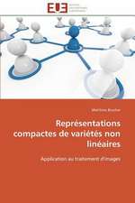 Representations Compactes de Varietes Non Lineaires: Application Au Maghreb