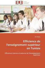 Efficience de L'Enseignement Superieur En Tunisie: Analyse Des Actions Du Cilss Au Burkina Faso