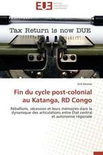 Fin Du Cycle Post-Colonial Au Katanga, Rd Congo: Analyse Des Actions Du Cilss Au Burkina Faso