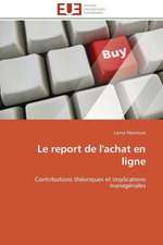 Le Report de L'Achat En Ligne: Un Paysage Culturel a Valoriser