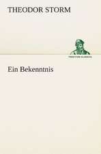 Ein Bekenntnis