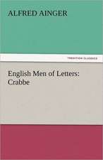 English Men of Letters: Crabbe