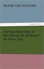 The Pony Rider Boys in New Mexico Or, the End of the Silver Trail