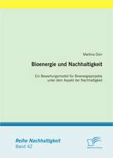 Bioenergie Und Nachhaltigkeit: Ein Bewertungsmodell Fur Bioenergieprojekte Unter Dem Aspekt Der Nachhaltigkeit