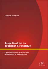 Junge Muslime Im Deutschen Strafvollzug: Eine Untersuchung Zu Ethnischen Minderheiten in Strafanstalten