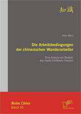 Die Arbeitsbedingungen Der Chinesischen Wanderarbeiter