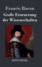 Große Erneuerung der Wissenschaften