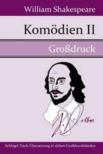 Komödien II (Großdruck)