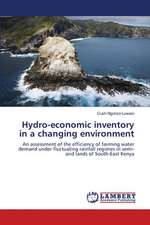 Hydro-economic inventory in a changing environment