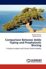 Comparison Between Ankle Taping and Prophylactic Bracing