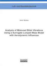 Analysis of Mistuned Blisk Vibrations Using a Surrogate Lumped Mass Model with Aerodynamic Influences