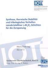 Synthese, thermische Stabilität und tribologisches Verhalten nanokristalliner gamma-Al2O3-Schichten für die Zerspanung