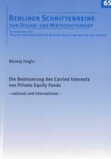 Die Besteuerung des Carried Interests von PrivateEquityFonds