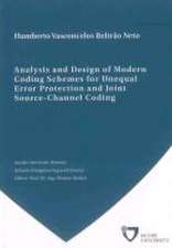 Analysis and Design of Modern Coding Schemes for Unequal Error Protection and Joint Source-Channel Coding