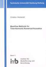 Meshfree Methods for Time-Harmonic Numerical Acoustics