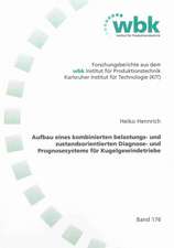 Aufbau eines kombinierten belastungs- und zustandsorientierten Diagnose- und Prognosesystems für Kugelgewindetriebe