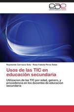 Usos de las TIC en educación secundaria