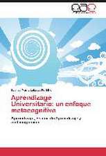 Aprendizage Universitario: un enfoque metacognitivo